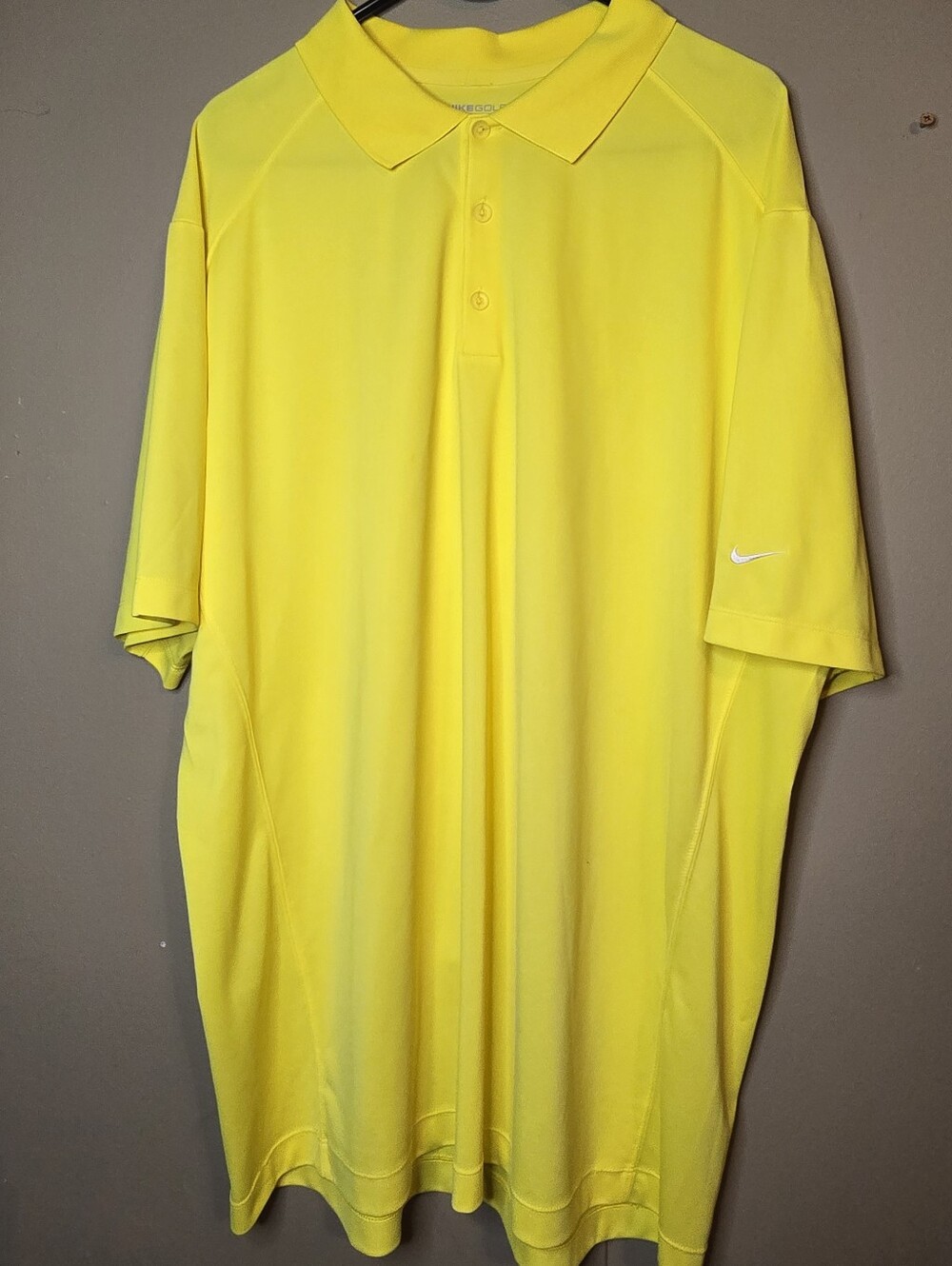 Nike Men's Bright Yellow Performance Polo